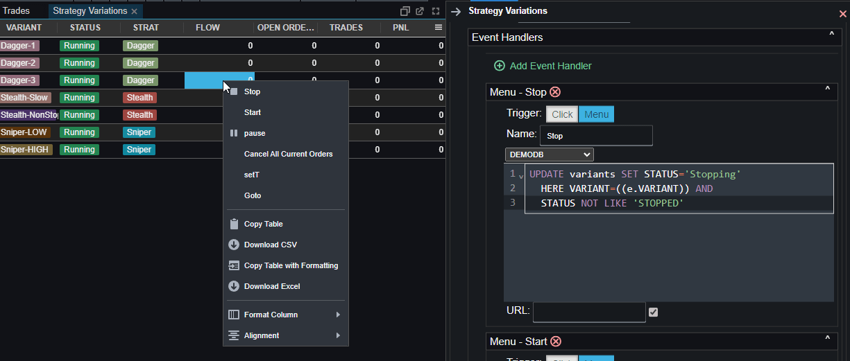 Edit Event handler