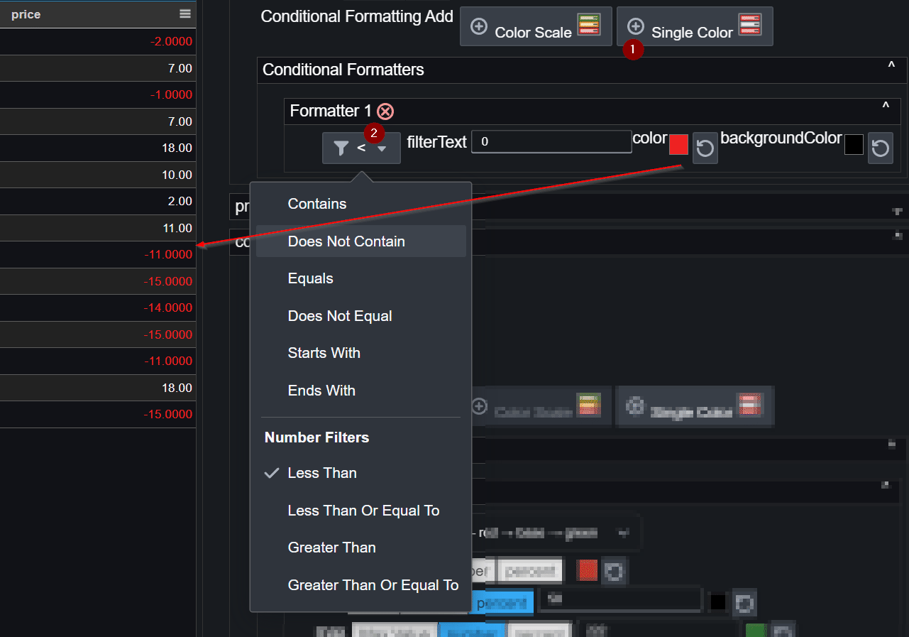Css Table Conditional Formatting Table Conditional Formatting » Pulse Help