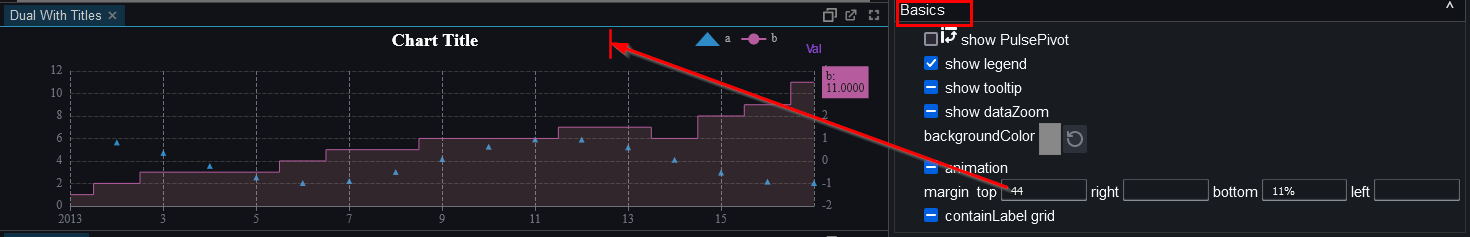 Chart Margin Spacing