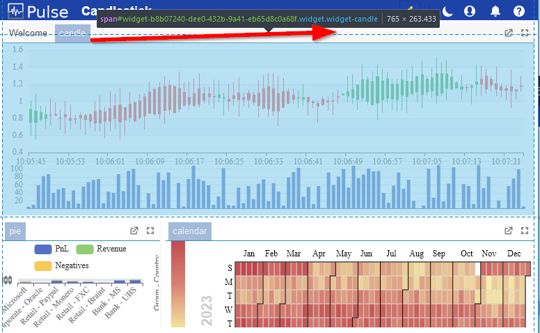 Widget CSS id and class names.