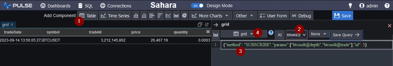 Adding a Binance Depthmap
