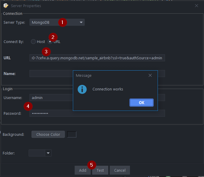 Add MongoDB Connection