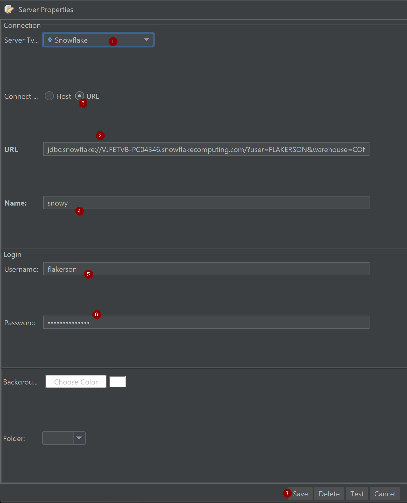 QStudio Snowflake Connection