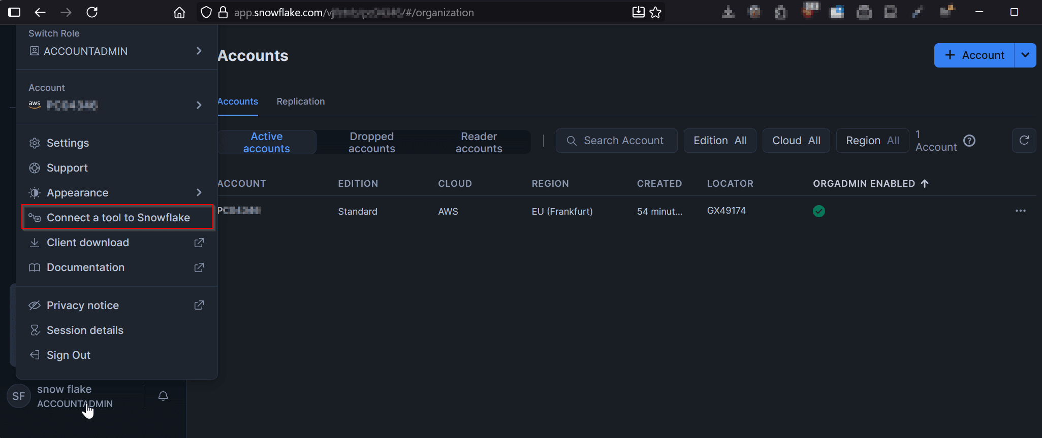 Snowflake SQL Connection