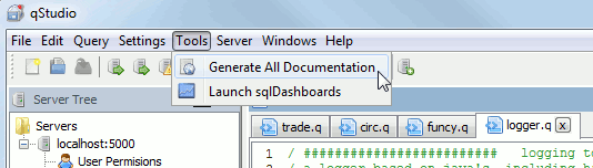 Generate documentation for end users of your system.